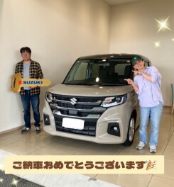 ソリオご納車しました！